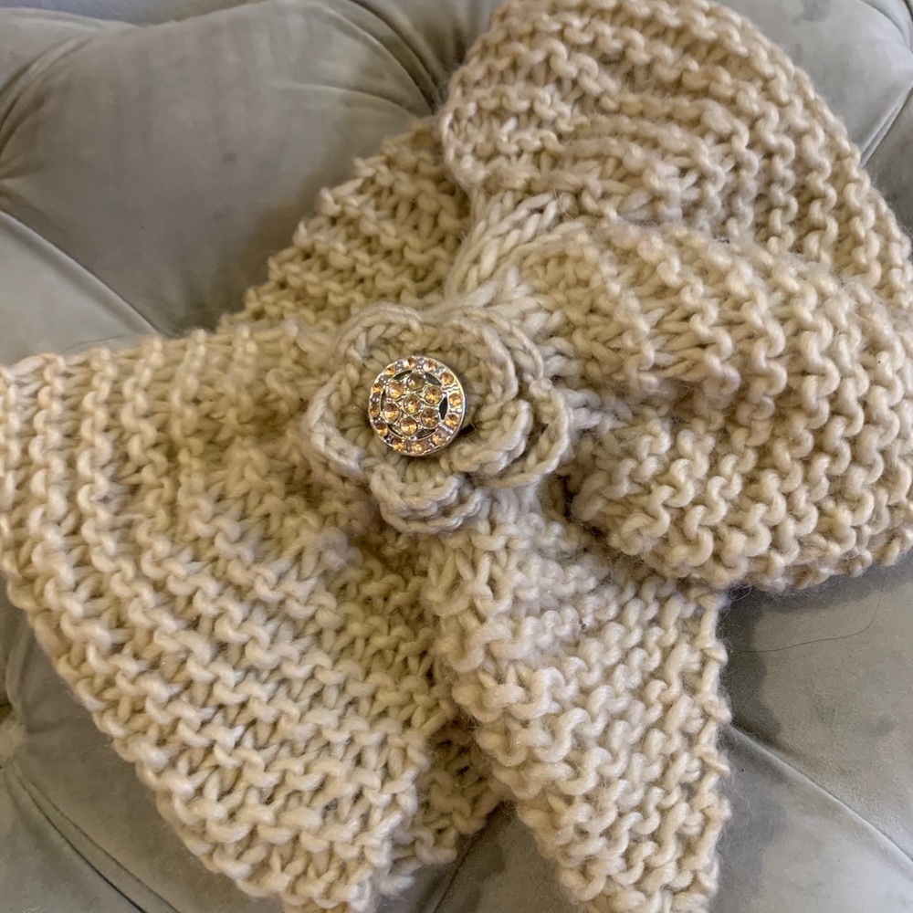 Flower Tie Headband